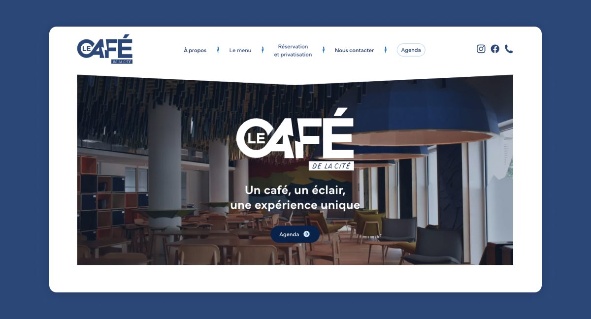 Café de la cité - Site