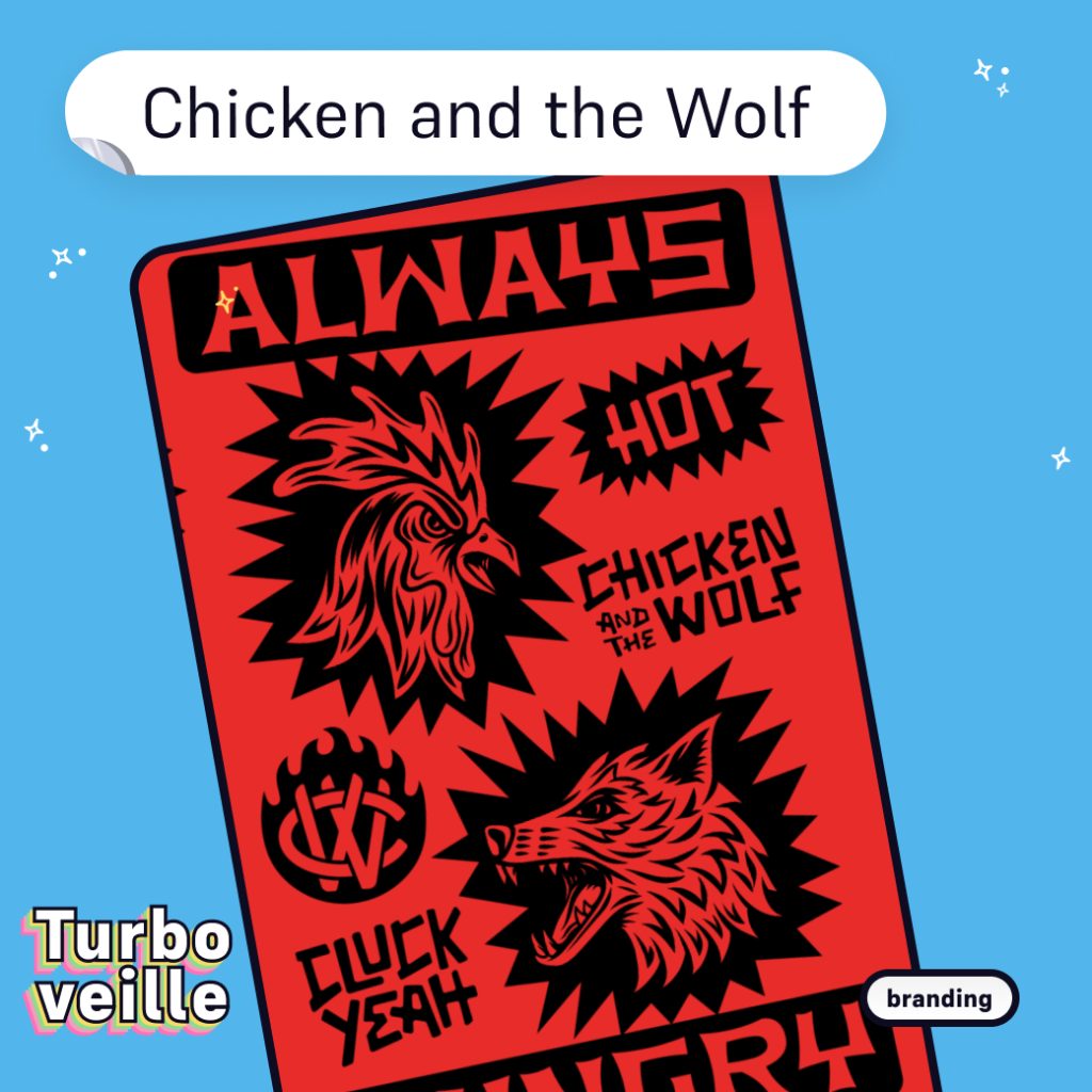 Chicken and the wolf